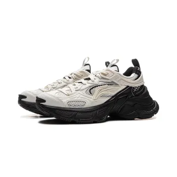 Кроссовки женские Star Running Shoes с низким верхом цвета шампанского и белого Lining, цвет Champagne White