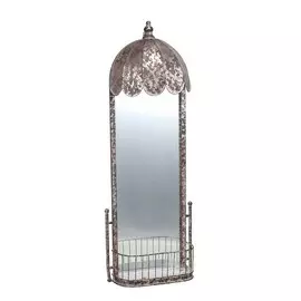 Зеркало Glasar овальное настенное в винтажном стиле 40x14x108 см