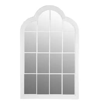 Зеркало настенное Glasar 140x4x88см белое
