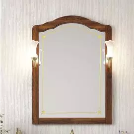 Зеркало Opadiris Лоренцо коричневое 103х76 см