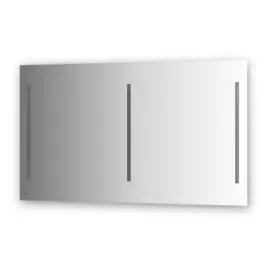 Зеркало Evoform с 3-мя встроенными LED-светильниками 16 W 130х75 см