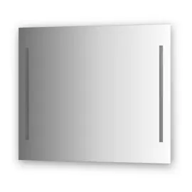 Зеркало Evoform с 2-мя встроенными LUM-светильниками 40 W 90х75 см
