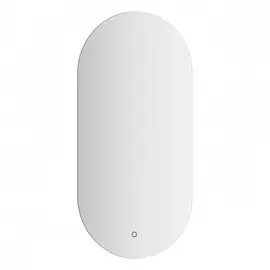Зеркало Evoform с LED-подсветкой 16,5 W 40х80 см Сенсорный выключатель Теплый белый свет