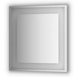 Зеркало Evoform в багетной раме со встроенным LED-светильником 20 W 70x75 см