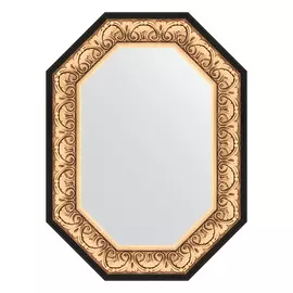 Зеркало в багетной раме Evoform барокко золото 106 мм 60x80 см