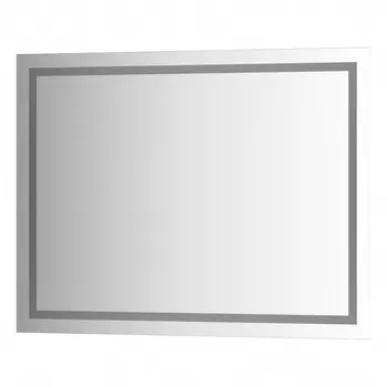 Зеркало Evoform со встроенным LED-светильником 24 W 80х60 см Без выключателя