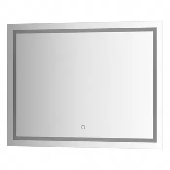Зеркало Evoform со встроенным LED-светильником 24 W 80х60 см Сенсорный выключатель