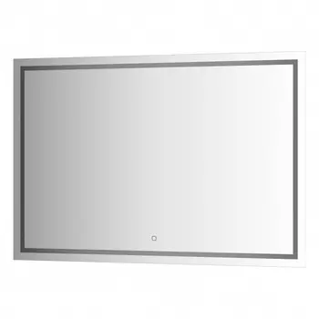 Зеркало Evoform со встроенным LED-светильником 35,5 W 120х80 см Сенсорный выключатель