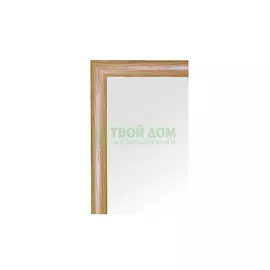 Зеркало в багетной раме Evoform клен 37 мм 70х70 см