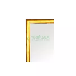Зеркало в багетной раме Evoform красная бронза 37 мм 70х70 см