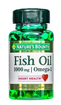 Nature's Bounty Рыбий жир Омега-3 1000 мг, 50 капсул (Nature's Bounty, Омега-3)