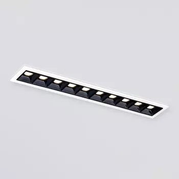 Встраиваемый светильник светодиодный Elektrostandard 9922 LED 20W 4200K белый/черный