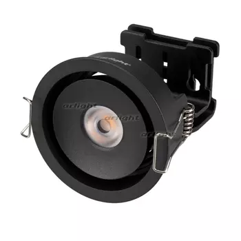 Светильник встраиваемый LED CL-SIMPLE-R78-9W Day4000 (BK, 45 deg) (Arlight, IP20 Металл, 3 года) 026871
