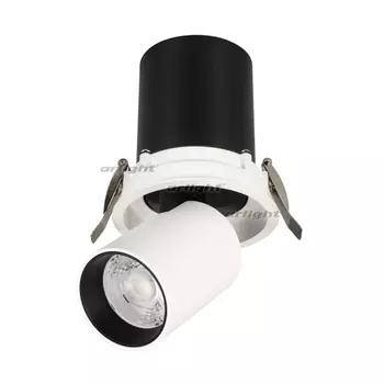 LED спот встраиваемый LTD-PULL-R100-10W Warm3000 (WH, 24 deg, 230V) (Arlight, IP20 Металл, 5 лет) 031365