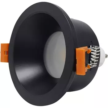 Встраиваемый светильник ST Luce ST256.408.01 Черный GU10 1*50W IP65