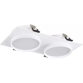 Встраиваемый светильник ST Luce ST258.508.02 Белый GX53 2*50W 220V