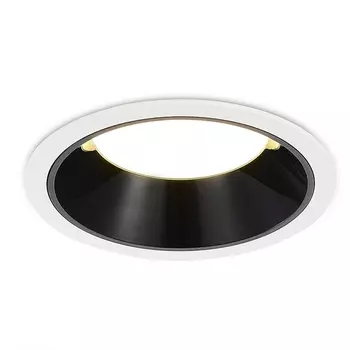 Встраиваемый светильник круглый ST Luce ST755.438.12 Черный LED 1*12W