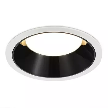 Встраиваемый светильник круглый ST Luce ST755.448.18 Черный LED 1*18W