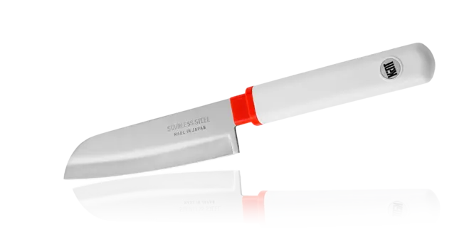 Кухонный нож овощной, Special Series, Fuji Cutlery, FК-404, сталь Sus420J2, белый