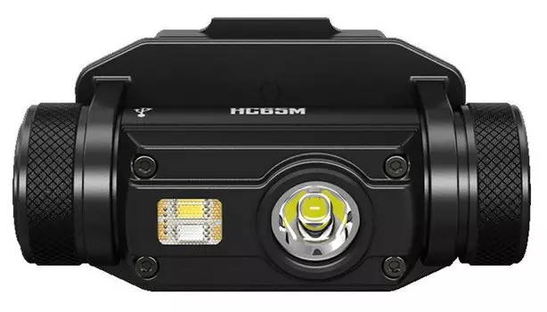 Фонарь налобный Nitecore HC65M, черный