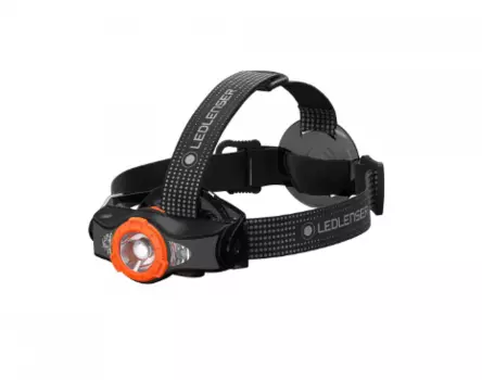 Фонарь светодиодный налобный LED Lenser MH11, черно-оранжевый, 1000 лм, аккумулятор