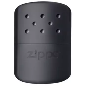 Каталитическая грелка ZIPPO, алюминий с покрытием Black, чёрная, матовая, на 12 ч, 66x13x99 мм
