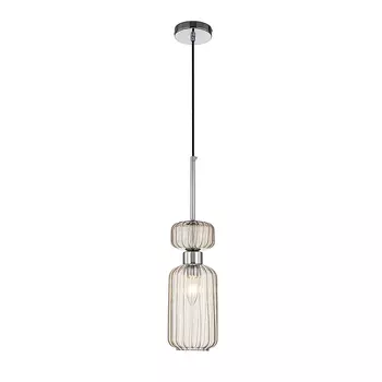 Светильник подвесной Escada Gloss 1141/1S Chrome/Beige