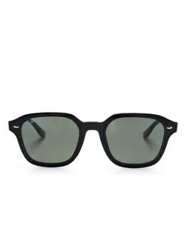 Ray-Ban солнцезащитные очки в квадратной оправе, черный