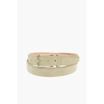 Ремень из бежевой телячьей кожи Corneliani, Beige