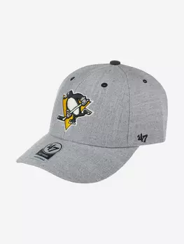 Бейсболка 47 BRAND H-STMCD15WHV-CC Pittsburgh Penguins NHL (серый), Серый