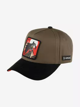 Бейсболка CAPSLAB CL/DC7/1/CT/KNI DC Comics Batman (оливковый), Мультицвет
