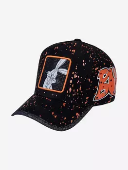 Бейсболка CAPSLAB CL/LOO/TAG/1/BUG Looney Tunes Bugs Bunny (черный), Черный