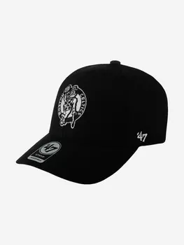 Бейсболка 47 BRAND K-MVP02WBV-BKA Boston Celtics NBA (черный), Черный