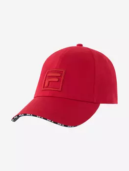 Бейсболка FILA, Красный