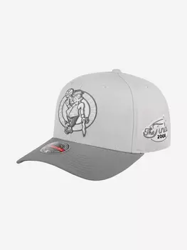 Бейсболка MITCHELL NESS 6HSSFH21HW012-BCEGREY Boston Celtics NBA (серый), Серый