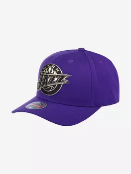 Бейсболка MITCHELL NESS 6HSSJS19259-UJAPURP Utah Jazz NBA (фиолетовый), Фиолетовый