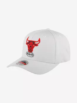 Бейсболка MITCHELL NESS 6HSSMM19487-CBUGREY Chicago Bulls NBA (серый), Серый