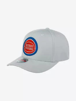 Бейсболка MITCHELL NESS 6HSSMM19487-DPIGREY Detroit Pistons NBA (серый), Серый