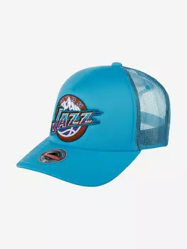 Бейсболка MITCHELL NESS 6HSSSH21346-UJALTBL Utah Jazz NBA (голубой), Голубой