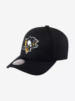 Бейсболка MITCHELL NESS EU246-LOWPRO-BLK Pittsburgh Penguins NHL (черный), Черный