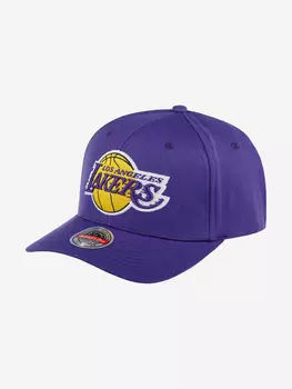 Бейсболка MITCHELL NESS HHSS3257-LALYYPPPPURP Los Angeles Lakers NBA (фиолетовый), Фиолетовый