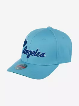 Бейсболка MITCHELL NESS HHSS3260-LALYYPPPBLUE Los Angeles Lakers NBA (голубой), Голубой