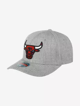 Бейсболка MITCHELL NESS HHSS3273-CBUYYPPPGYHT Сhicago Bulls NBA (серый), Серый