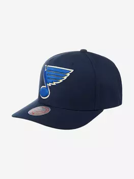 Бейсболка MITCHELL NESS HHSS5370-SLUYYPPPBLUE St Louis Blues NHL (синий), Синий