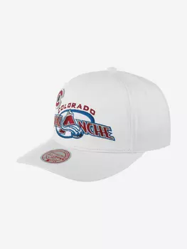 Бейсболка MITCHELL NESS HHSS5758-CAVYYPPPWHIT Colorado Avalanche NHL (белый), Белый