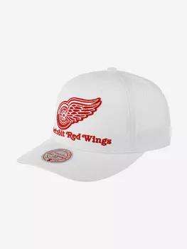 Бейсболка MITCHELL NESS HHSS5758-DRWYYPPPWHIT Detroit Red Wings NHL (белый), Белый