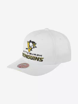 Бейсболка MITCHELL NESS HHSS5758-PPEYYPPPWHIT Pittsburgh Penguins NHL (белый), Белый