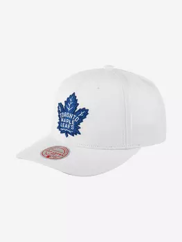 Бейсболка MITCHELL NESS HHSS5758-TMLYYPPPWHIT Toronto Maple Leafs NHL (белый), Белый