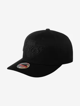 Бейсболка MITCHELL NESS HHSSINTL1185-LAKBLCK Los Angeles Kings NHL (черный), Черный