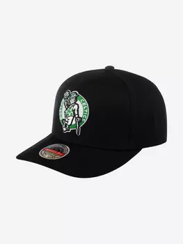 Бейсболка MITCHELL NESS HHSSINTL1245-BCEBLCK Boston Celtics NBA (черный), Черный